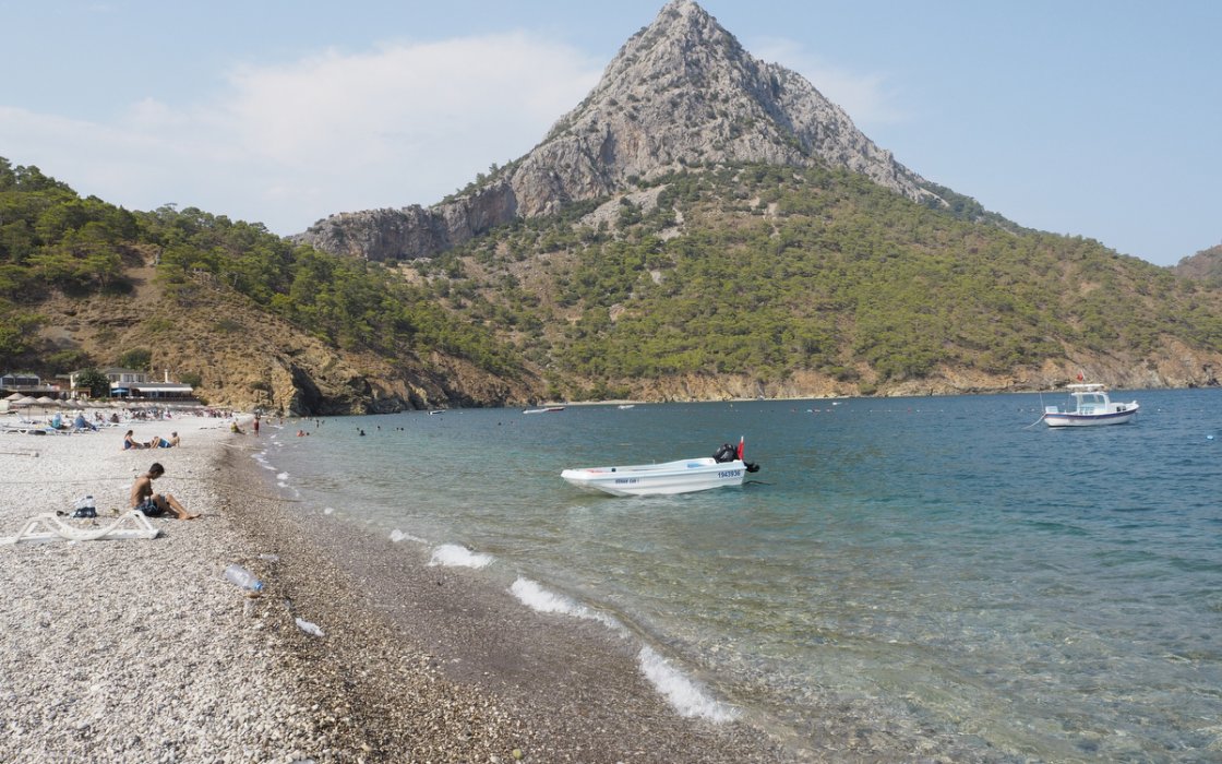 Der Strand  von Adrasan